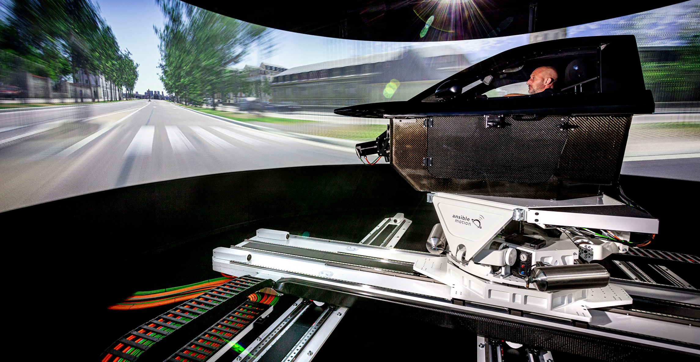 Simlator Driver Driving Simulators | AB Dynamics
