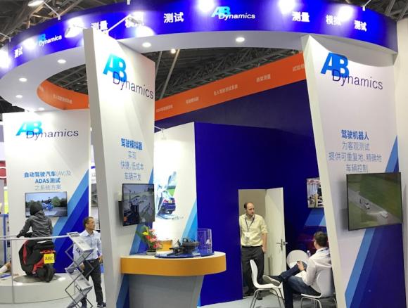 Ab Dynamics Exhibit At Testing Expo Shanghai China
