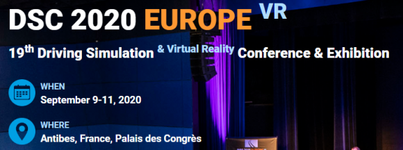 Driving Simulation Conference 2020